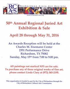 50th Annual Regional Juried Art Exhibition And Sale